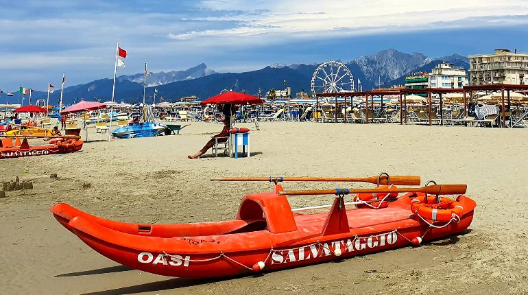 Le spiagge di Camaiore